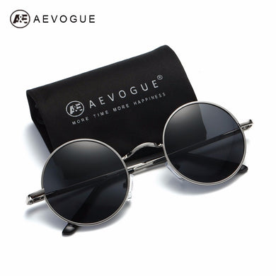 AEVOGUE Polarized Sunglasses For Men/Women Small Round Alloy Frame Summer Style Unisex Sun Glasses UV400 AE0518