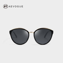 Load image into Gallery viewer, AEVOGUE Polarized Sunglasses Women Cat Eye Luxury Oversized Transparent Frame Gradient lens Sun Glasses Female UV400 AE0634