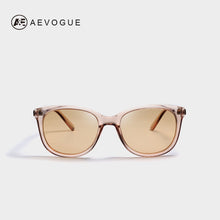 Load image into Gallery viewer, AEVOGUE Polarized Sunglasses Women  Popupar Transparent Frame Cat Eye Sun Glasses Vintage Oculos Ladies UV400 AE0654