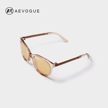 Load image into Gallery viewer, AEVOGUE Polarized Sunglasses Women  Popupar Transparent Frame Cat Eye Sun Glasses Vintage Oculos Ladies UV400 AE0654
