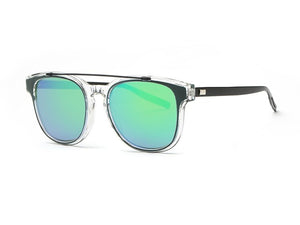 AEVOGUE Sunglasses Women Brand Designer Acetate Frame Double Bridge Sun Glasses Coating Lens Classic UV400 AE0367