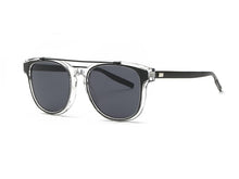 Carica l&#39;immagine nel visualizzatore di Gallery, AEVOGUE Sunglasses Women Brand Designer Acetate Frame Double Bridge Sun Glasses Coating Lens Classic UV400 AE0367