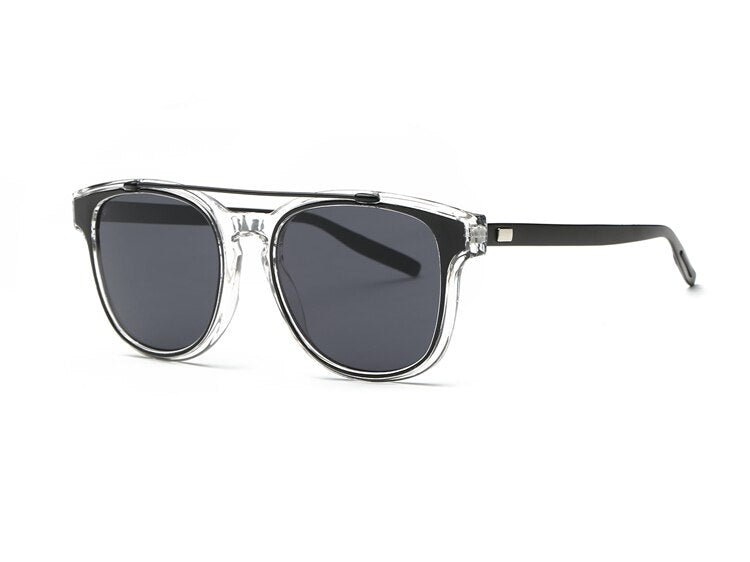 AEVOGUE Sunglasses Women Brand Designer Acetate Frame Double Bridge Sun Glasses Coating Lens Classic UV400 AE0367