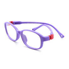 Load image into Gallery viewer, Square Unisex TR90 Flexible Ultralight Glasses Frame Kids Optical Clear Silicone Eyeglasses Boy Girls UV400