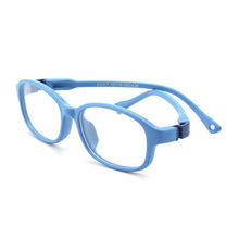 Load image into Gallery viewer, Square Unisex TR90 Flexible Ultralight Glasses Frame Kids Optical Clear Silicone Eyeglasses Boy Girls UV400