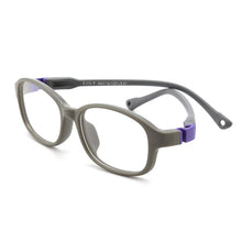 Load image into Gallery viewer, Square Unisex TR90 Flexible Ultralight Glasses Frame Kids Optical Clear Silicone Eyeglasses Boy Girls UV400