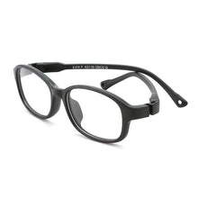 Load image into Gallery viewer, Square Unisex TR90 Flexible Ultralight Glasses Frame Kids Optical Clear Silicone Eyeglasses Boy Girls UV400