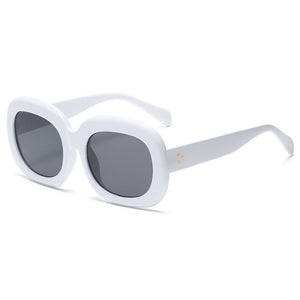 AIMISUV Oversized Oval Sunglasses Women Retro Travel Ladies Sun Glasses  Brand Design Female UV400 zonnebril dames