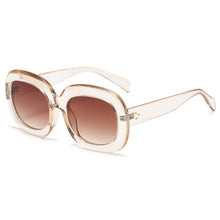 Load image into Gallery viewer, AIMISUV Oversized Oval Sunglasses Women Retro Travel Ladies Sun Glasses  Brand Design Female UV400 zonnebril dames