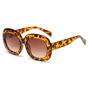 AIMISUV Oversized Oval Sunglasses Women Retro Travel Ladies Sun Glasses  Brand Design Female UV400 zonnebril dames