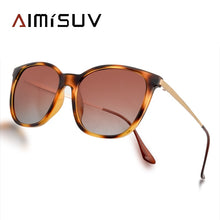 Carica l'immagine nel visualizzatore di Gallery, AIMISUV Polarized Sunglasses Women Men 2022  Brand Sunglass Female  Square Metal Eyewear Ladies Travel Eyeglasses