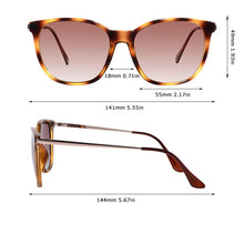 Carica l'immagine nel visualizzatore di Gallery, AIMISUV Polarized Sunglasses Women Men 2022  Brand Sunglass Female  Square Metal Eyewear Ladies Travel Eyeglasses
