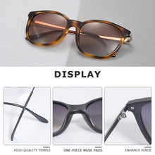 Carica l'immagine nel visualizzatore di Gallery, AIMISUV Polarized Sunglasses Women Men 2022  Brand Sunglass Female  Square Metal Eyewear Ladies Travel Eyeglasses