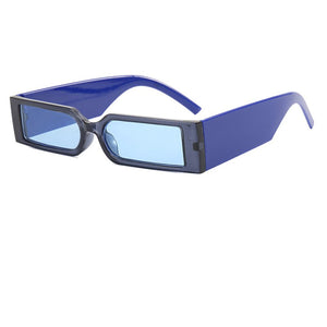 AIMISUV Small Rectangular Sunglasses Men 2023 Trend Women Sun Glasses Flat Top Retro Square Shades Female Male UV400