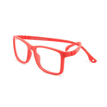 Load image into Gallery viewer, AIMISUV Square Kids Glasses Frame  Silicone Flexible Optical Eyeglasses Frame Children 2022 Boy Girls Clear Glasses UV400