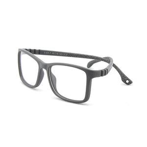 AIMISUV Square Kids Glasses Frame  Silicone Flexible Optical Eyeglasses Frame Children 2022 Boy Girls Clear Glasses UV400
