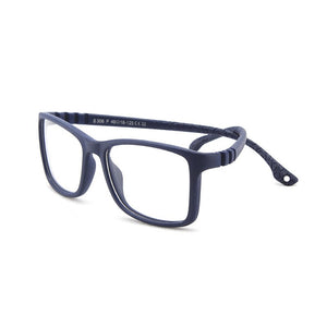 AIMISUV Square Kids Glasses Frame  Silicone Flexible Optical Eyeglasses Frame Children 2022 Boy Girls Clear Glasses UV400