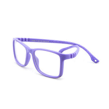 Load image into Gallery viewer, AIMISUV Square Kids Glasses Frame  Silicone Flexible Optical Eyeglasses Frame Children 2022 Boy Girls Clear Glasses UV400