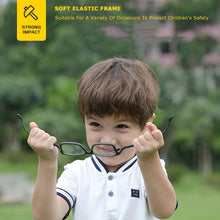 Load image into Gallery viewer, AIMISUV Square Kids Glasses Frame  Silicone Flexible Optical Eyeglasses Frame Children 2022 Boy Girls Clear Glasses UV400