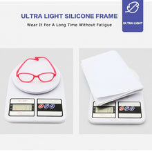 Load image into Gallery viewer, AIMISUV Square Kids Glasses Frame  Silicone Flexible Optical Eyeglasses Frame Children 2022 Boy Girls Clear Glasses UV400