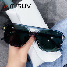 Load image into Gallery viewer, AIMIUSV Men's Brand Sunglasses 2023 Square Flat Top Designer Sun Glasses Women's Travel Anti-Glare Driving Eyewear UV400