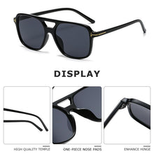 Load image into Gallery viewer, AIMIUSV Men's Brand Sunglasses 2023 Square Flat Top Designer Sun Glasses Women's Travel Anti-Glare Driving Eyewear UV400