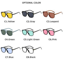 Load image into Gallery viewer, AIMIUSV Men's Brand Sunglasses 2023 Square Flat Top Designer Sun Glasses Women's Travel Anti-Glare Driving Eyewear UV400