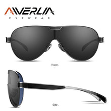 Load image into Gallery viewer, AIVERLIA Sunglasses Men Polarized Men&#39;s Glasses Man Sunglass Brand Design Mirror Lens Black Gold Oculos Masculino AI55