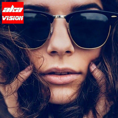 AKA VISION 2023  Sunglasses Women Retro Sun Glasses for Women/Men  Brand Glasses Men Rimless Lunette Soleil Femme