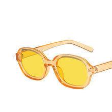 Load image into Gallery viewer, AKA VISION Oval Vintage Sunglasses Women/Men  Brand Eyewear Women Retro Transparent Glasses Men Street Eyewears Unisex