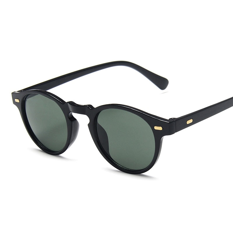 AKA VISION Vintage Round Sunglasses Men 2023 Retro Eyeglasses Men/women  Brand Sun Glasses Men Gafas De Sol Hombre UV400