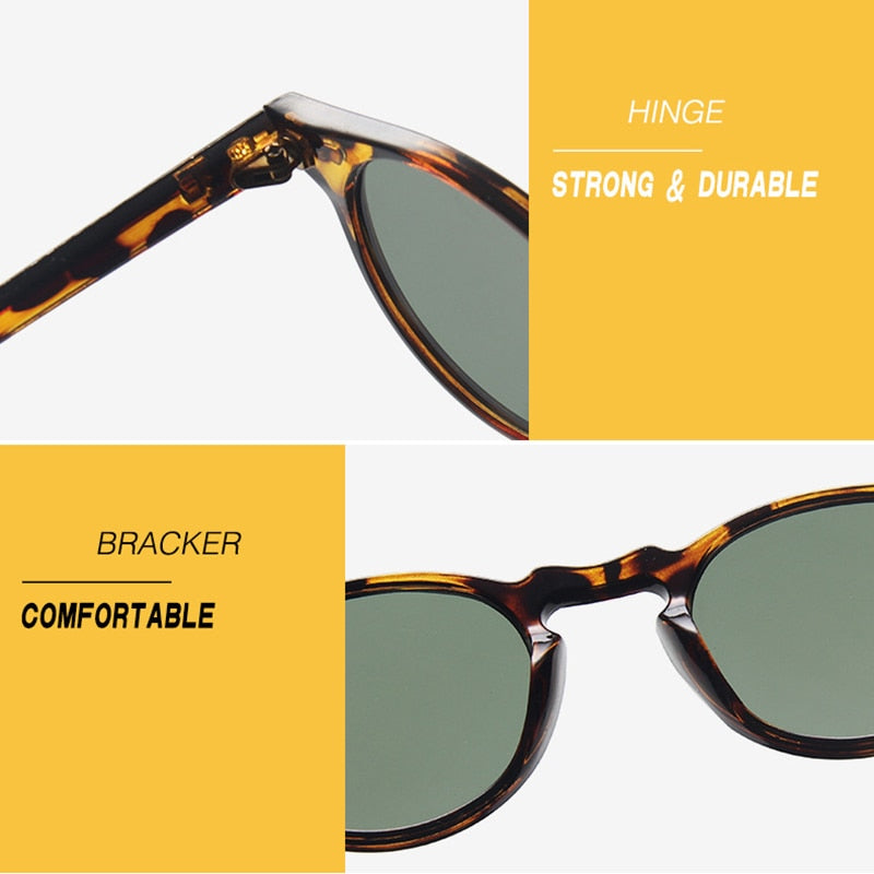 AKA VISION Vintage Round Sunglasses Men 2023 Retro Eyeglasses Men/women  Brand Sun Glasses Men Gafas De Sol Hombre UV400