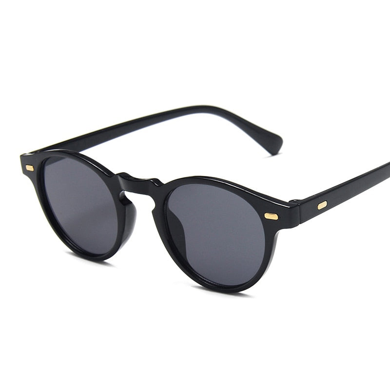 AKA VISION Vintage Round Sunglasses Men 2023 Retro Eyeglasses Men/women  Brand Sun Glasses Men Gafas De Sol Hombre UV400
