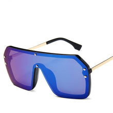 Load image into Gallery viewer, AKAgafas 2023 Oversized Sunglasses Women  Eyeglasses Women/Men Gradient Classic Glasses Women Metal Lentes De Sol Hombre