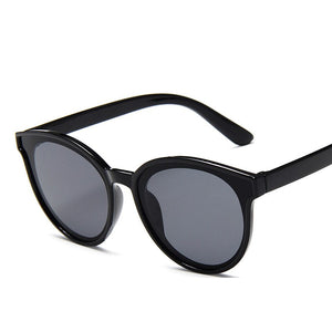 AKAgafas Round Child Sunglasses 2023 Candy Color Personality Baby Anti-UV Street Beat Lovely Glasses Cute Wild Concave Shape