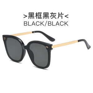 ALIKIAI Square  Sunglasses Goggle UV400 Women Ladies Trend Bee Black Gray Red 2023 Outdoor Eyeglasses