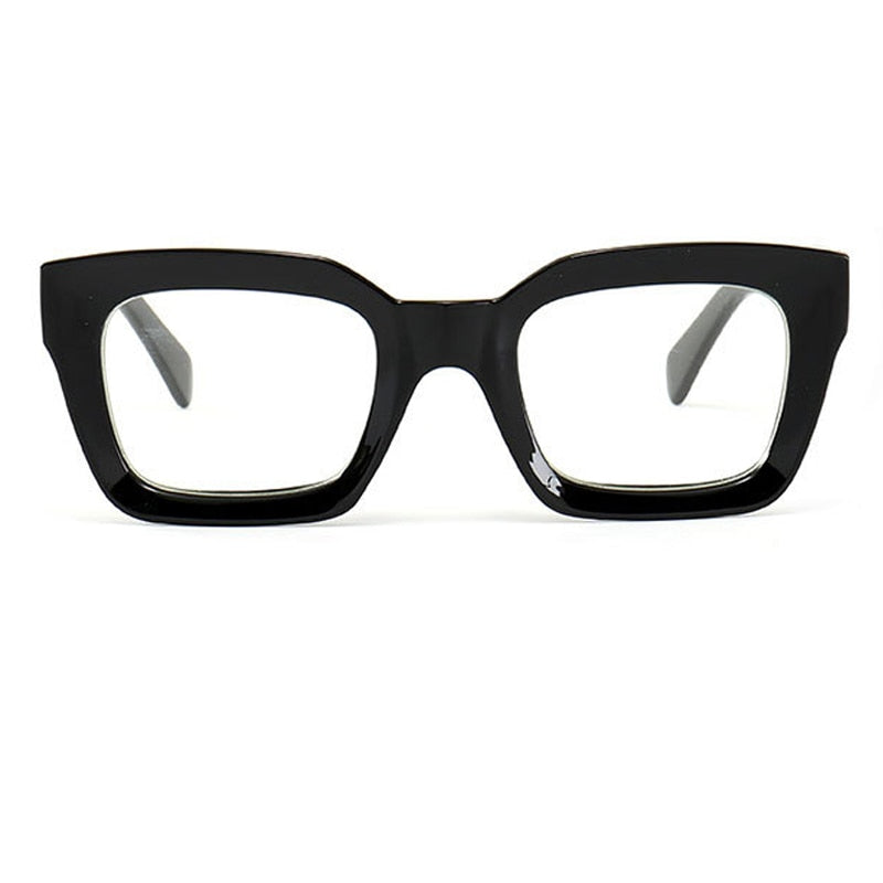 ALOZ MICC montatura nera occhiali quadrati trasparenti donna occhiali da vista retrò in acetato da uomo montatura per occhiali con lenti trasparenti Q263 