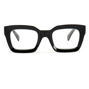 ALOZ MICC montatura nera occhiali quadrati trasparenti donna occhiali da vista retrò in acetato da uomo montatura per occhiali con lenti trasparenti Q263 