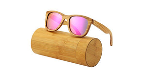 AN SWALLOW Retro  Brand Design Handmade Zebra Wood Sunglasses For Men and Women UV400 Polarized Wood Sunglasses