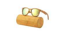 Load image into Gallery viewer, AN SWALLOW Retro  Brand Design Handmade Zebra Wood Sunglasses For Men and Women UV400 Polarized Wood Sunglasses