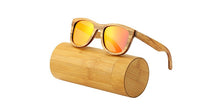Load image into Gallery viewer, AN SWALLOW Retro  Brand Design Handmade Zebra Wood Sunglasses For Men and Women UV400 Polarized Wood Sunglasses