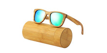 Load image into Gallery viewer, AN SWALLOW Retro  Brand Design Handmade Zebra Wood Sunglasses For Men and Women UV400 Polarized Wood Sunglasses