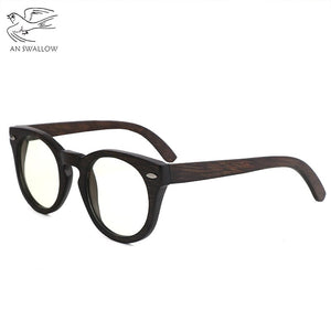 AN SWALLOW Polarized Glasses Men Bamboo Wood Sunglasses Ladies Sun Glasses Brand Designer Eyewear