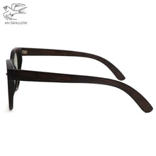 Load image into Gallery viewer, AN SWALLOW Polarized Glasses Men Bamboo Wood Sunglasses Ladies Sun Glasses Brand Designer Eyewear