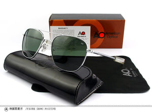 AO aviation Sunglasses Men women 2023 brand designer  American Optical pilot Sun Glass rectangle driving glasses
