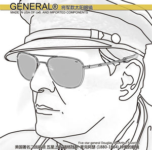 AO aviation Sunglasses Men women 2023 brand designer  American Optical pilot Sun Glass rectangle driving glasses