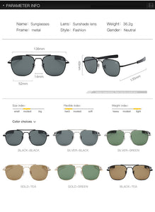 AO brand Aviation Sunglasses Men Brand Designer American Army Military Optical Sun Glasses For Male UV400 Oculos de sol