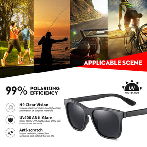 AOFLY BRAND DESIGN 2022 Polarized Sunglasses Men TR90 Frame  Mirror Driving Fishing Sunglasses Male zonnebril heren UV400