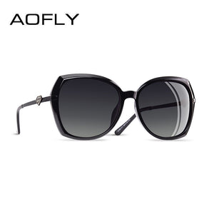 AOFLY BRAND DESIGN Diamond shape  Women Polarized Sunglasses ladies Sun Glasses Female Gradient Eyewear Goggles