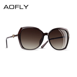 AOFLY BRAND DESIGN Diamond shape  Women Polarized Sunglasses ladies Sun Glasses Female Gradient Eyewear Goggles